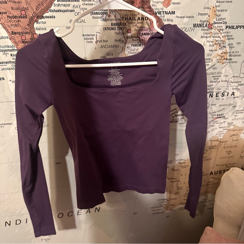 FREE PEOPLE CLEAN LINES LONG SLEEVE